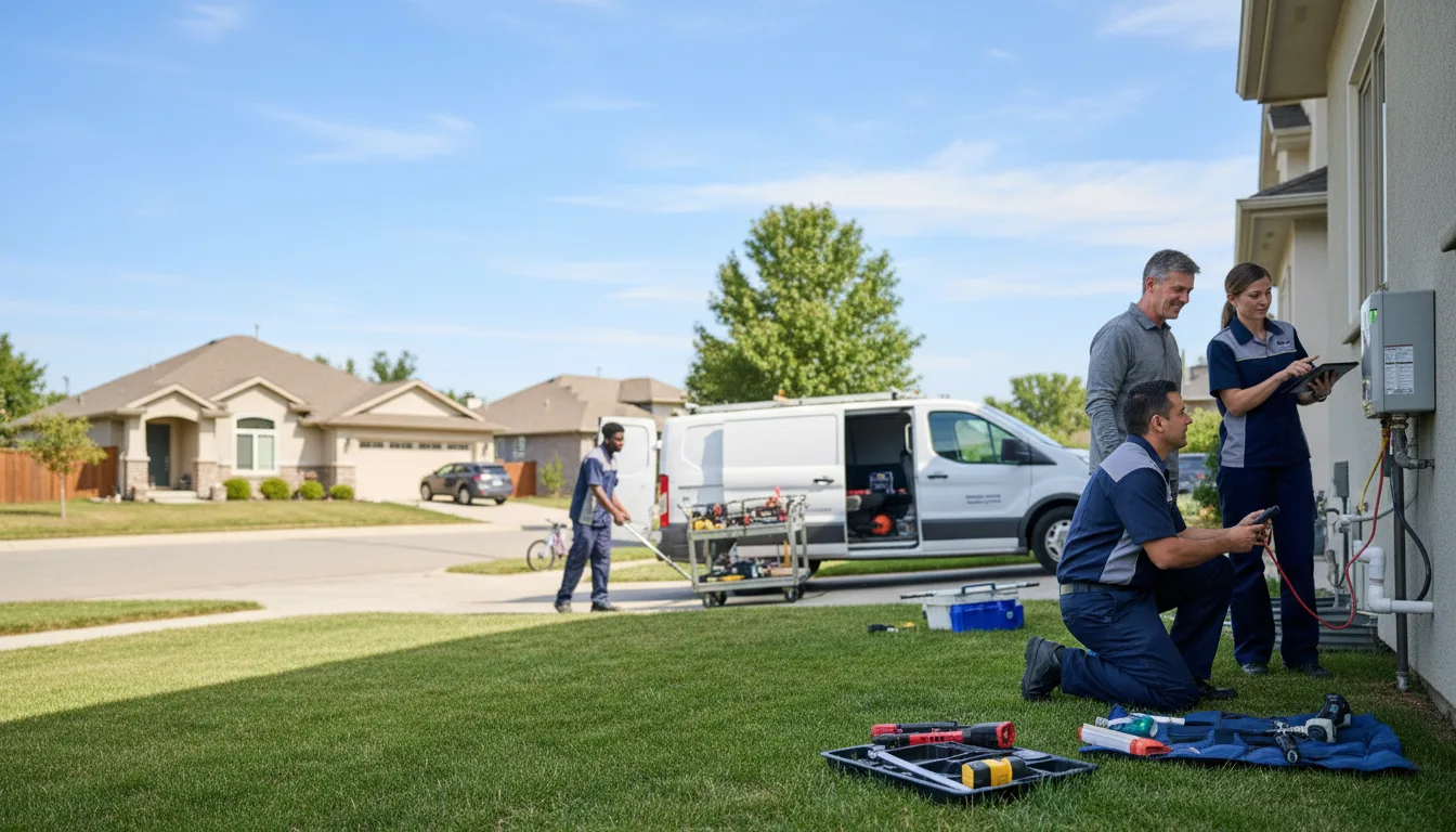 Tankless water heater service in Clearfield, UT